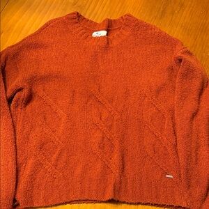 Hollister Women's Warm Rust Sweater